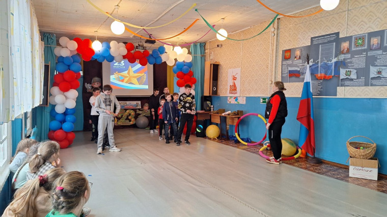 Соревнования ко Дню Защитника Отечества.